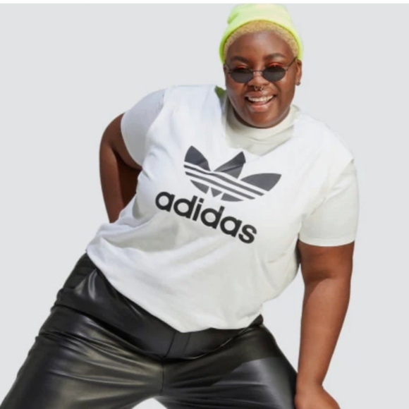 Adidas Plus Size Women's Always Orginal tee - Picture 4 of 6